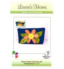 Cute Carry All Tote - Flower Power Design